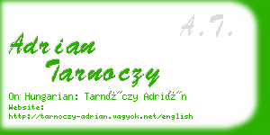 adrian tarnoczy business card